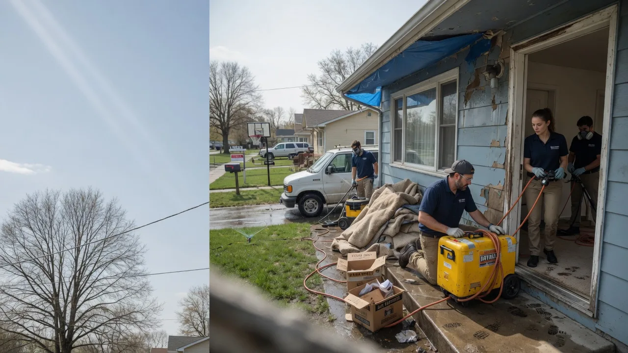 Basement Flood Cleanup in Dewy Rose, GA near me